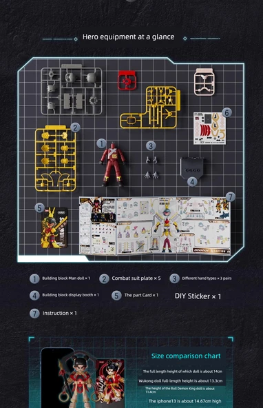Bruco Yapı Blokları - Zhou Yu - San Kai - 8
