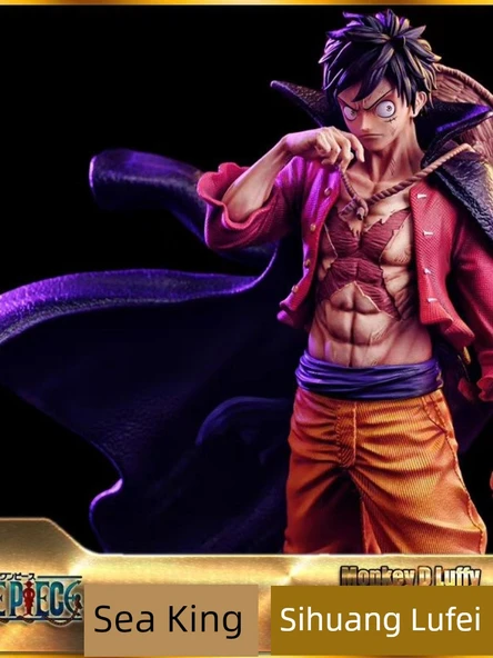 One Piece Dört İmparator GK Heykeli - Solon - 24cm - 3