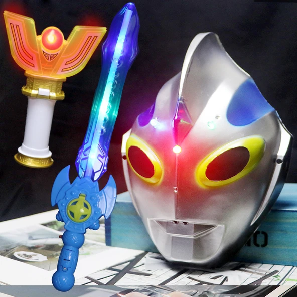 Işıldak Obu Ultraman Aksiyon Figürü - Kılıç ve Dönüştürücü - 3