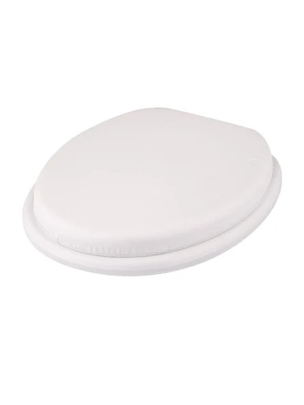 Düz Beyaz Yumuşak Süngerli Klozet Kapağı