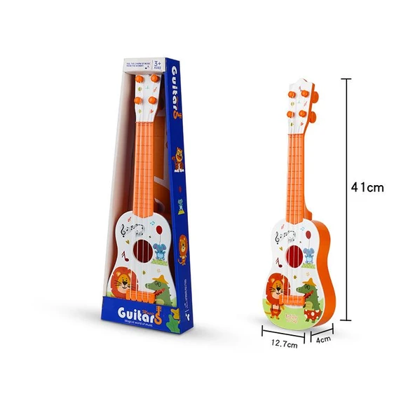 Müzik Aleti Ukulele - Küçük Turuncu