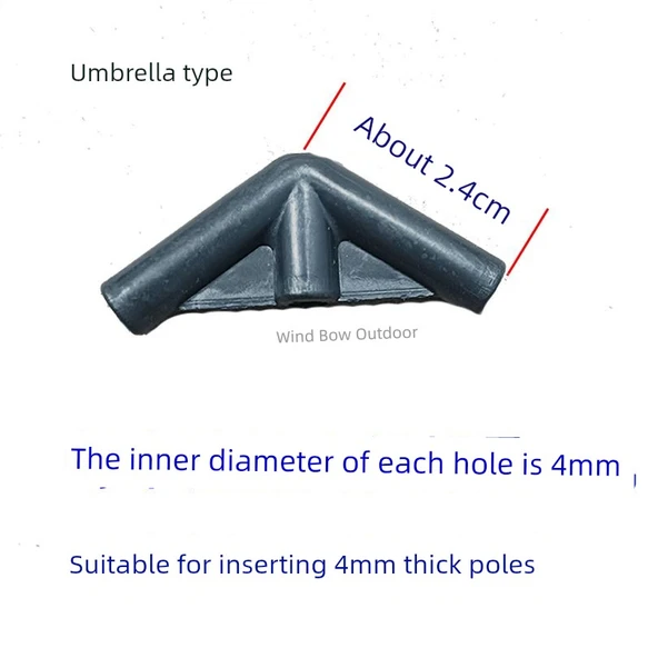 Akrobasi Yelken Aksesuarları - 4mm Düz Tee - 7