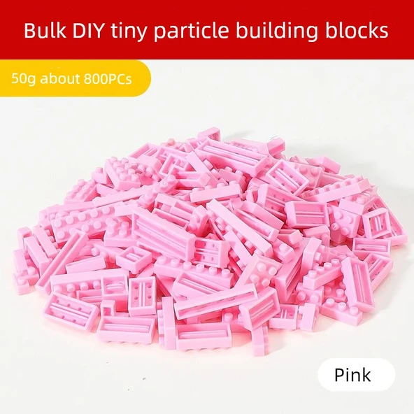 Mikro Elmas Yapı Blokları - Pudra Taban Tuğla - 50g - 10x4x12cm