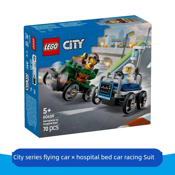 LEGO Şehir Serisi Uçak Hastane Yataklı Araba Yarış Takımı - 65185