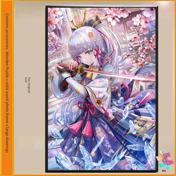 Orijinal Tanrı Anime Oyunu 1000 Parça Ahşap Bulmaca - Büyük Ahşap 1000 Parça [Fig. 32]