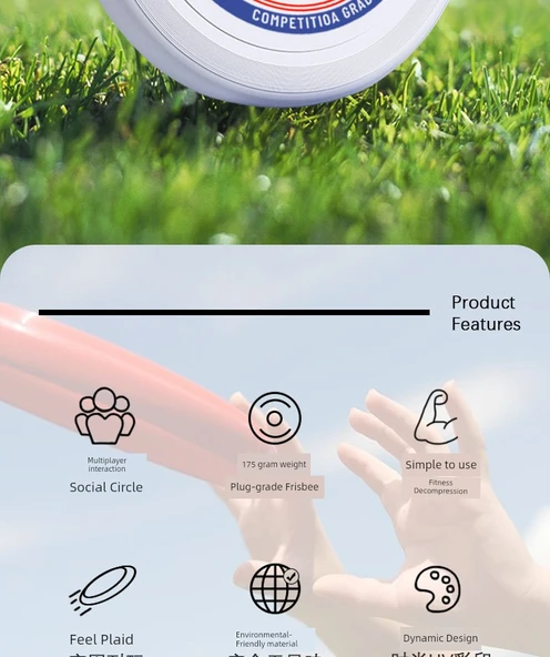 Frisbee Sırt Çantası (Rastgele Renk) - 7