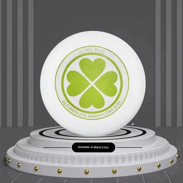 175G Profesyonel Frisbee - Dört Yapraklı Yonca Tasarımı