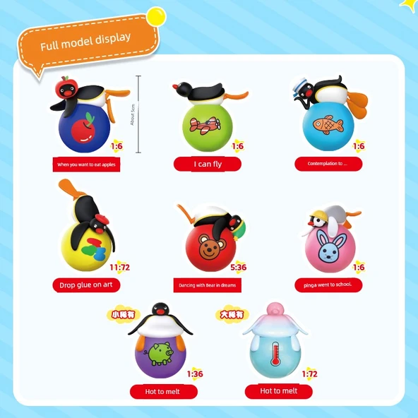 Pingu Penguen Kör Kutusu - 4 Rastgele Kör Kutular - 3