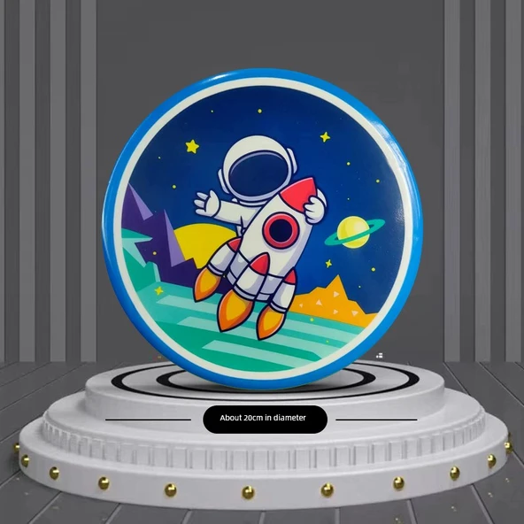 Çocuklar için Yumuşak Frisbee - Roket Astronot