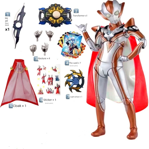 Ultraman Kadın Figürü - Pelerin Yükseltme-Grijo
