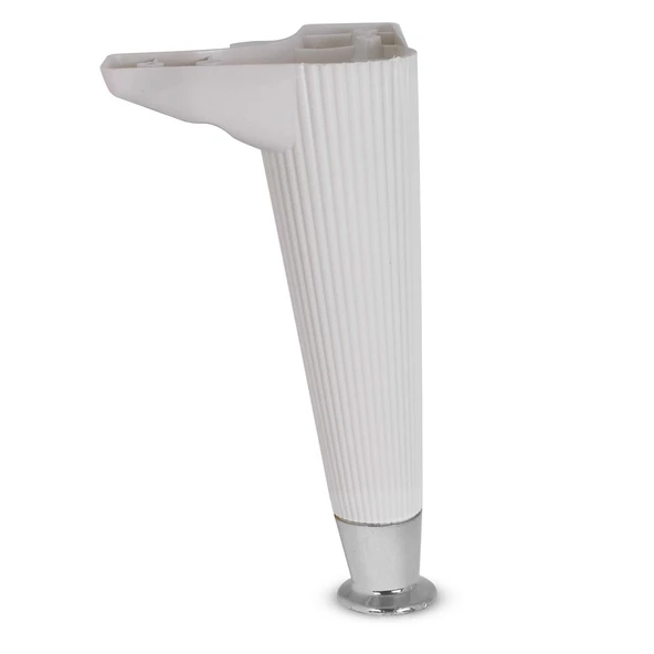 Mobilya Kanepe Koltuk Ünite Ayağı 22 Cm Beyaz Konsol Tv Ünitesi Ayakları (4 ADET) - 5