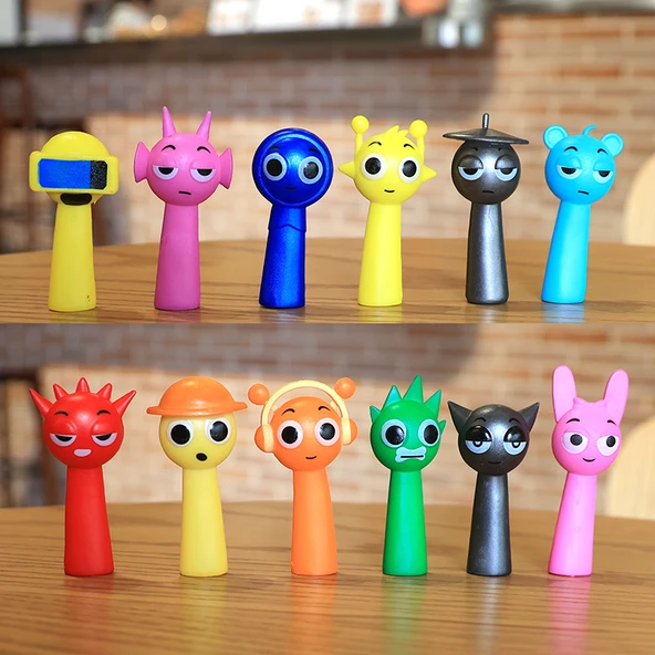 El Yapımı Müzik Ritim Kutusu Oyuncak - Rastgele 6 - Yaklaşık 4-5cm - 10