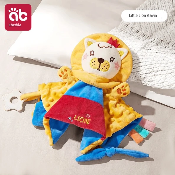 Bebek Rahatlatıcı Havlu Oyuncak - Küçük Aslan Gavin Sınıf A Doudou