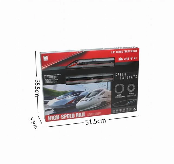 Farbu Hızlı Tren 1:43 Sesli Işıklı 21 Parça 1801A-14