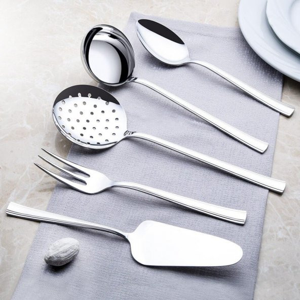 Nehir Katre 5 Parça Servis Set