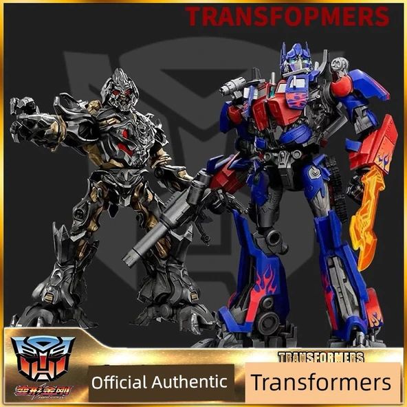 Transformers Megatron Yapı Blokları - Gözler ve Göğüs Parlıyor - Zemin - Zengin Detaylar - Silahlar ve Diğer Aksesuarlar - 2
