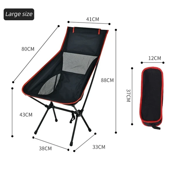 Northopia Trik Katlanır Kamp Sandalyesi - 2