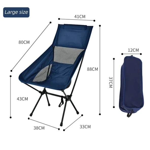 Northopia Trik Katlanır Kamp Sandalyesi - 4
