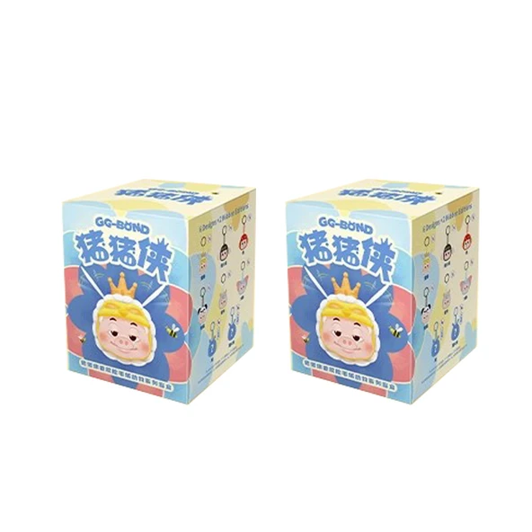 Toptoy Domuz Adam Vinil Peluş Hayvan Kutu - İki Tekrar Olmayan Kutu
