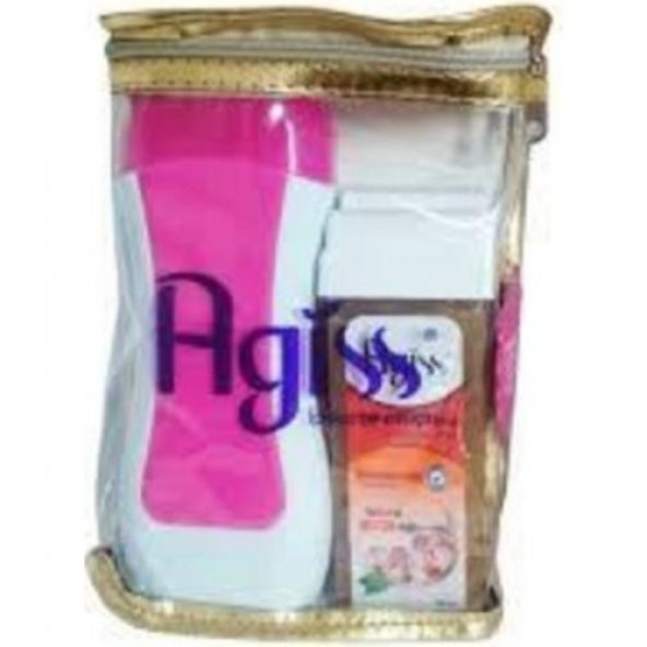 Easyso Agiss Çantalı Set Sir Ağda Isıtıcılı Roll-On Set - 3