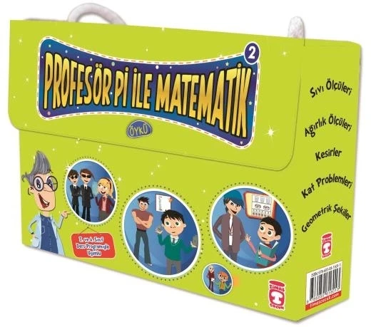 Profesör Pi İle Matematik 2 5 Kitap Timaş Çocuk