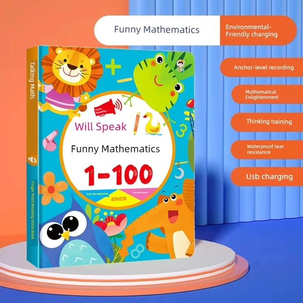 Erken Eğitim Nokta Okuma Makinesi - Eğlenceli Matematik Okuma Konuşuyor