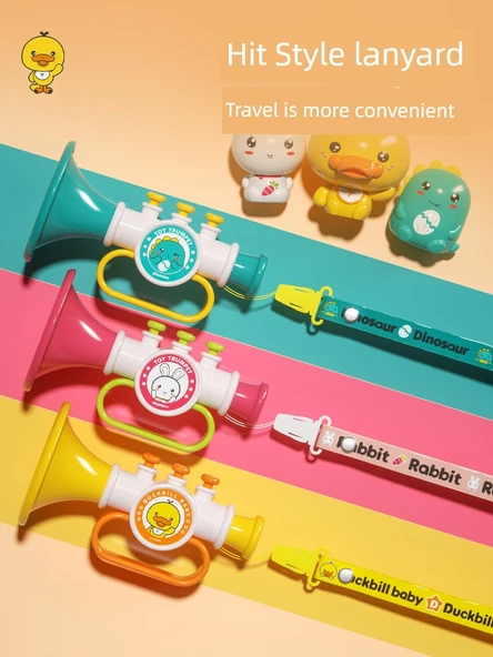 Havuç Tavşanı Müzik Oyuncak Seti - Çıngırak Tamburin Kum Çekiç Seti (Model 1) - Resim 4