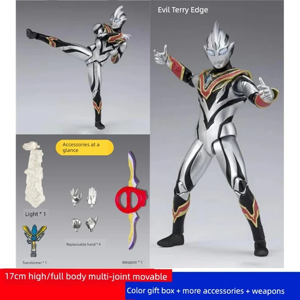 El Yapımı Ultraman Hareketli Kukla Model Oyuncak - Kötü Terga