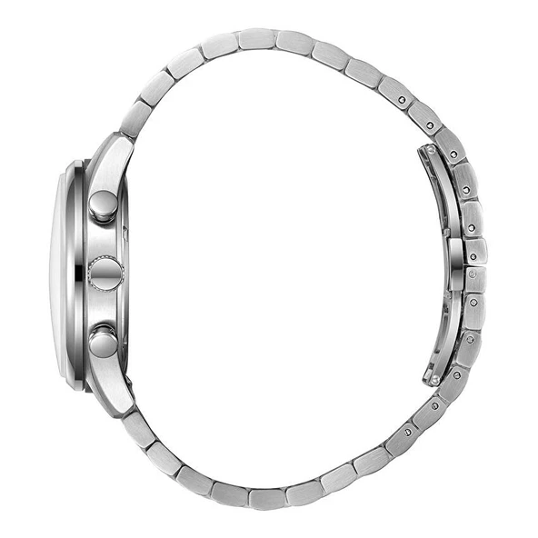 Slazenger SL.09.2487.2.02 Quartz Çelik Gri Siyah Kadran 41 mm Erkek Kol Saati - 3