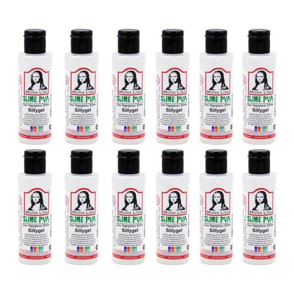 Südor Sıvı Slime Sillygel Borax 70 ml 12 Adet (SL03-1)