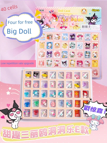 Nezha Karanlık Kutu 40 Delik Tatlı Eğlence Sanrio Müzik Oyuncağı - Kolye ile (Model 2)