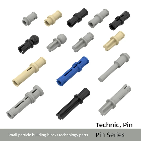 Küçük Parçalı Yapı Blokları - Düz Pimi/Gevşek Pimi - 8