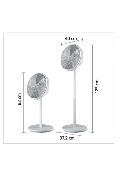 Philips 2000 Serisi SilentWings Teknolojili Güçlü ve Ultra Sessiz Vantilatör, - 3