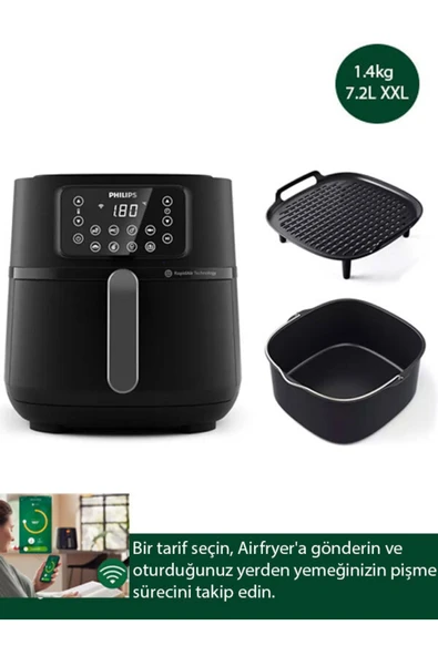 Philips Elektronik Çeyiz Seti | Xxl Airfryer | Azur Ütü | Torbasız Süpürge | Blender - 2