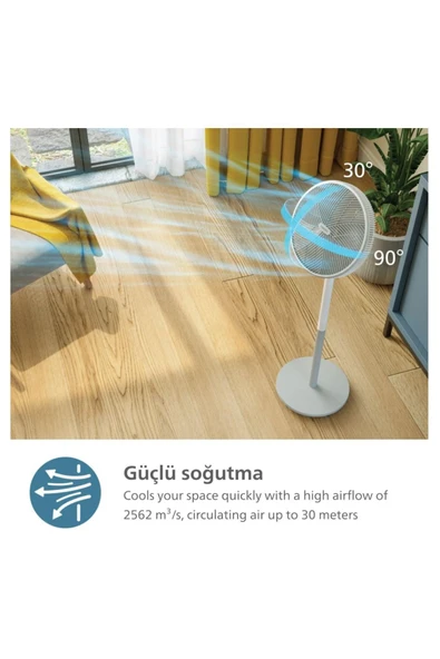 Philips 2000 Serisi SilentWings Teknolojili Güçlü ve Ultra Sessiz Vantilatör, - 5