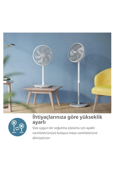 Philips 2000 Serisi SilentWings Teknolojili Güçlü ve Ultra Sessiz Vantilatör, - 8