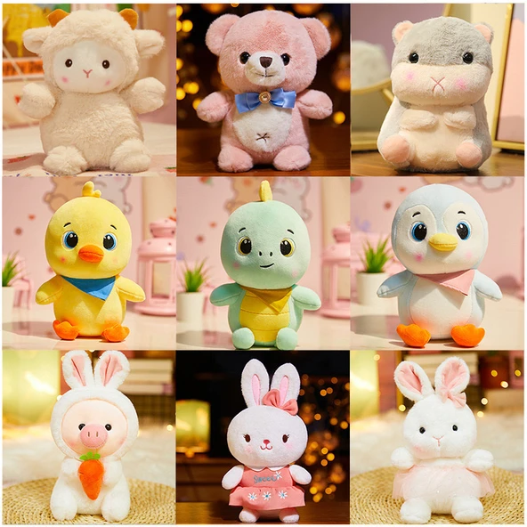 Kumaş Peluş Bebek - 21cm Para Soğanı - 2