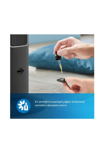 Philips 40watt Uzaktan Kumandalı, 3 Hız Kademeli Kule Tipi Vantilatör - 6