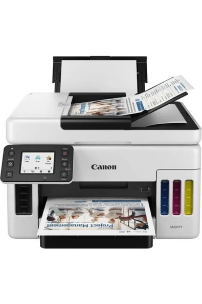 Canon Maxıfy Gx6040 Tanklı Yazıcı Tarayıcı Fotokopi Ethernet/wıfı A4 Renkli Yazıcı