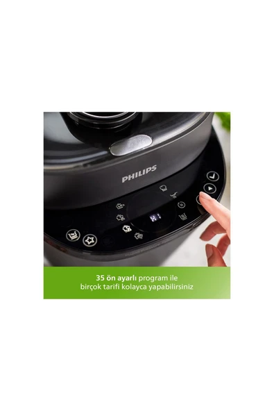 Philips Dijital Ekran , Yeni Nesil Elektrikli Akıllı Düdüklü Tencere, 5L Kapasite, HD2151 , 1000 W - 5