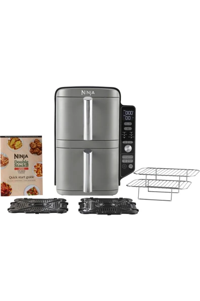 NINJA Air Fryer Çift Hazneli Xl 9.5l Shark Ninja - Double Fritöz - 5