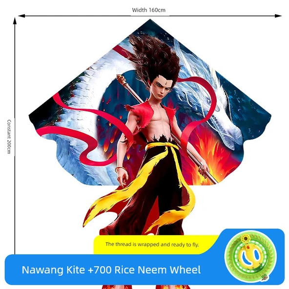 Nezha Uçurtması 1.6 m Nazha Uyanışı +700 m Dokuz Tekerlek