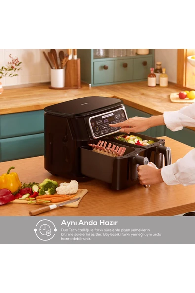 Karaca Premium Iki Hazneli Air Pro Cook Duo Tandır - 2