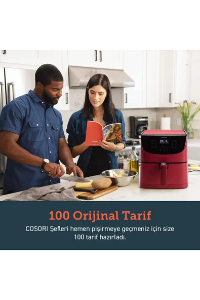 COSORI Airfryer, 1700W Max XXL 5,5 L Dijital Dokunmatik Hava Fritözleri - 5
