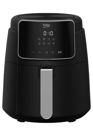 Beko Airfryer Xl 4.7 lt 1500 W 8 Programlı Yağsız Hava Fritözü, Dijital Ekran, Siyah