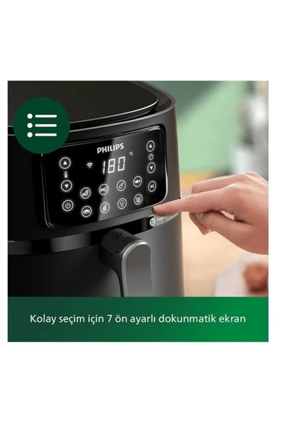 Philips Airfryer XXL Connected, , Pişirme ve Izgara Aksesuarları, HomeID Uygulaması , RAPİD AİR - 2