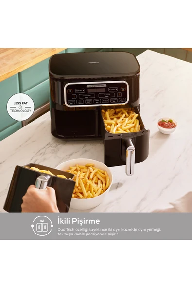 Karaca Premium Iki Hazneli Air Pro Cook Duo Tandır - 3