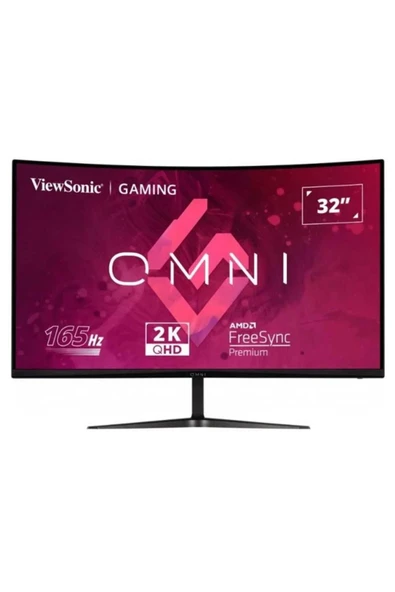 ViewSonic 32 VIEWSONIC VX3218C-2K GAMING 1MS 180HZ 2XHDMI 1XDP QHD 2560X1440 HOPARLOR CERCEVESIZ CURVED VESA
