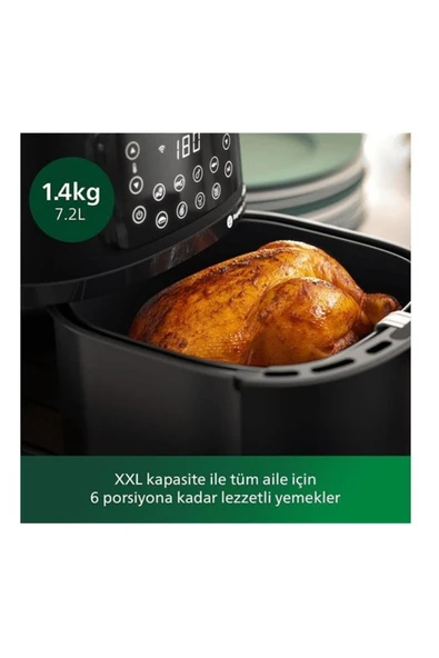 Philips Airfryer XXL Connected, , Pişirme ve Izgara Aksesuarları, HomeID Uygulaması , RAPİD AİR - 3