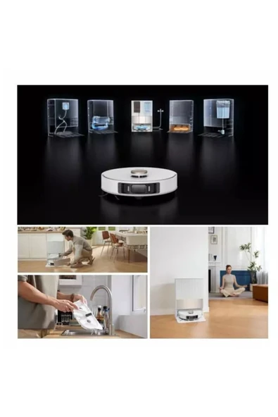 Dreame Ultra 7000Pa Uyumlu  Emiş Complete, Otomatik Paspas  Yıkama ve Kurutma,  Robot Süpürge - 6